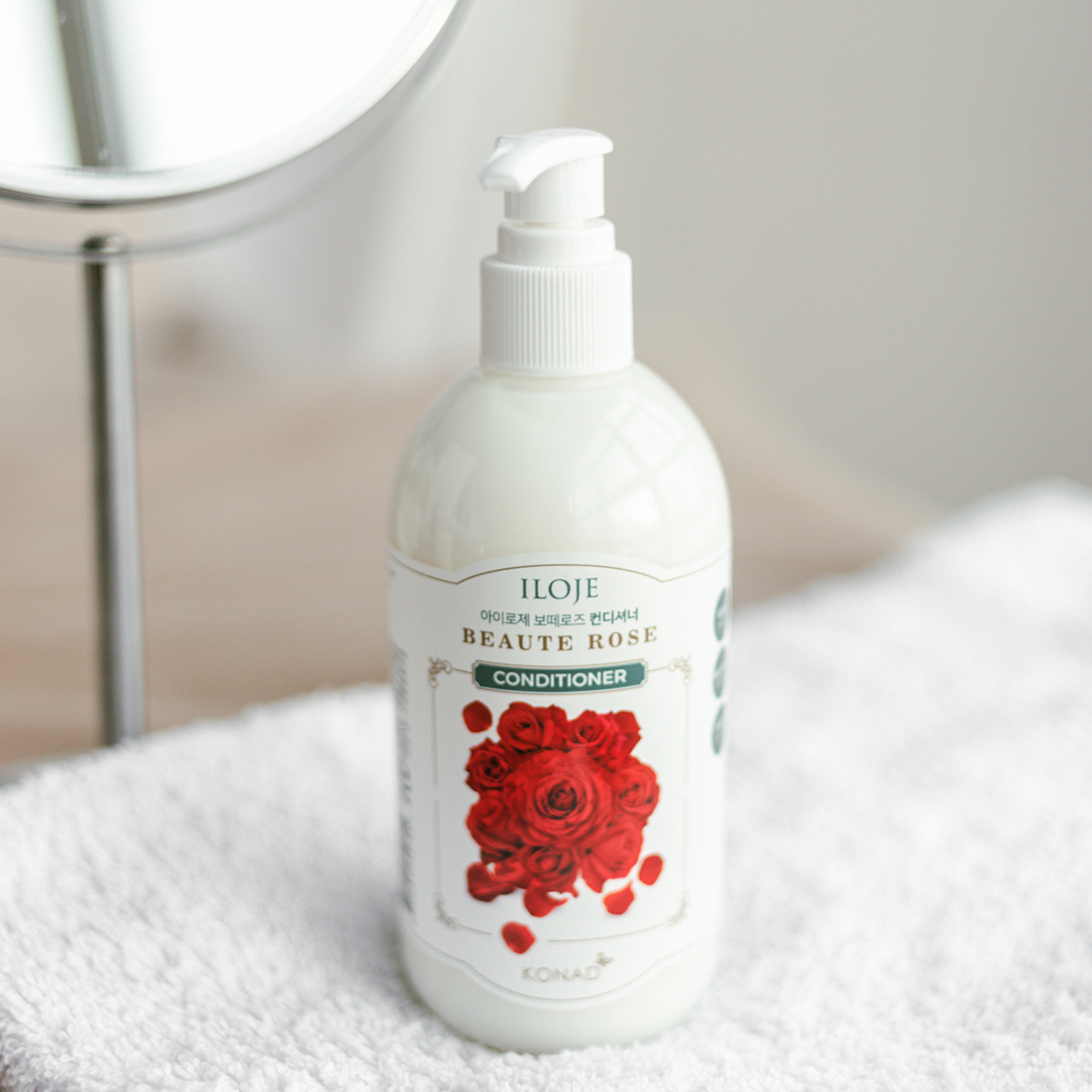 Konad ILOJE BEAUTE ROSE CONDITIONER 300 ml купить в интернет-магазине Skin-Mag