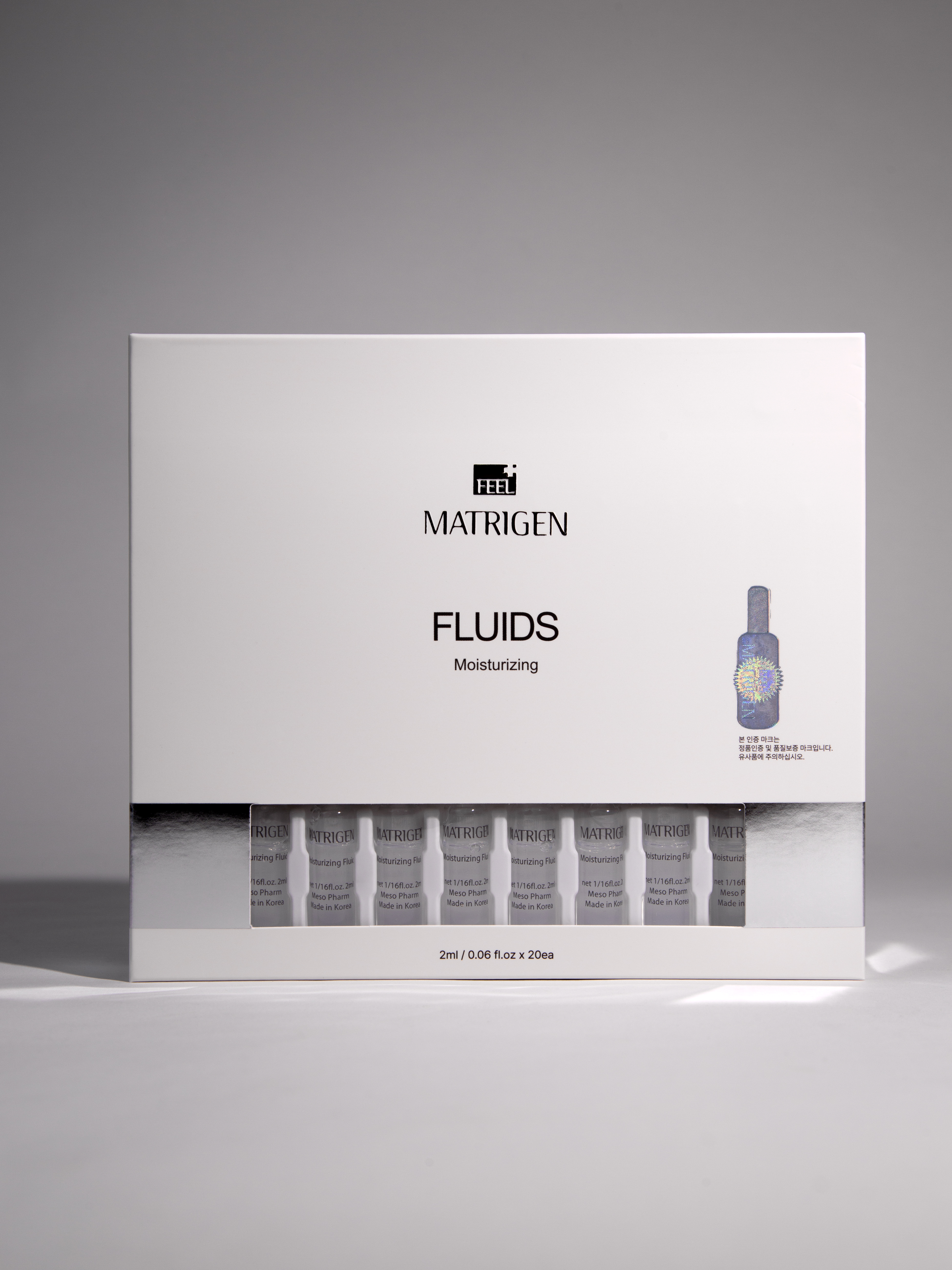 Matrigen Moisturizing Fluids Сыворотка - флюид для лица увлажняющая, 2 мл х 20 шт купить в интернет-магазине Skin-Mag