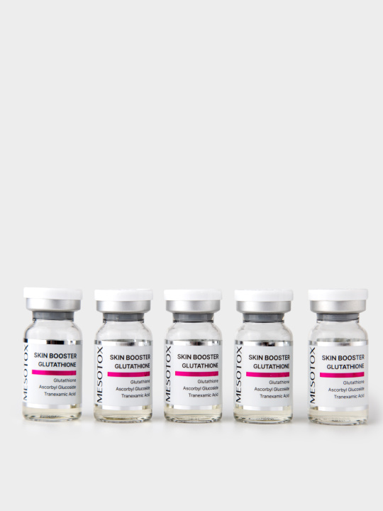 Matrigen Mesotox Skin Booster Glutathione Сыворотка-бустер для лица с глутатионом, 5 мл х 5 шт купить в интернет-магазине Skin-Mag