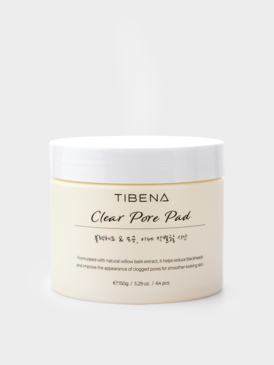 Konad Tibena Clear Pore Pad Очищающие пэды для сужения пор, 64 шт