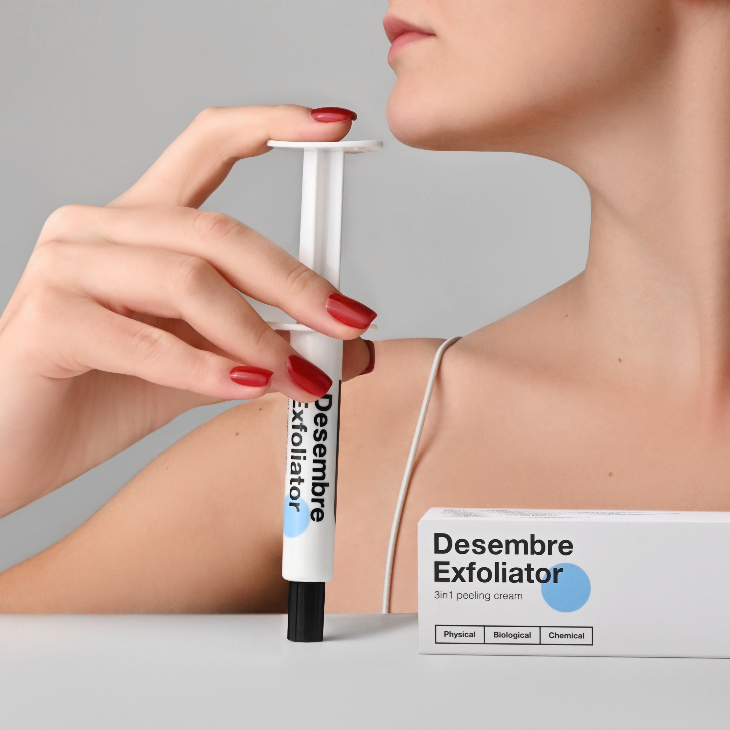 Desembre 3in1 Peeling Cream Крем для лица пилинг 3 в 1 отшелушивающий обновляющий, 5 г х 1 шт купить в интернет-магазине Skin-Mag