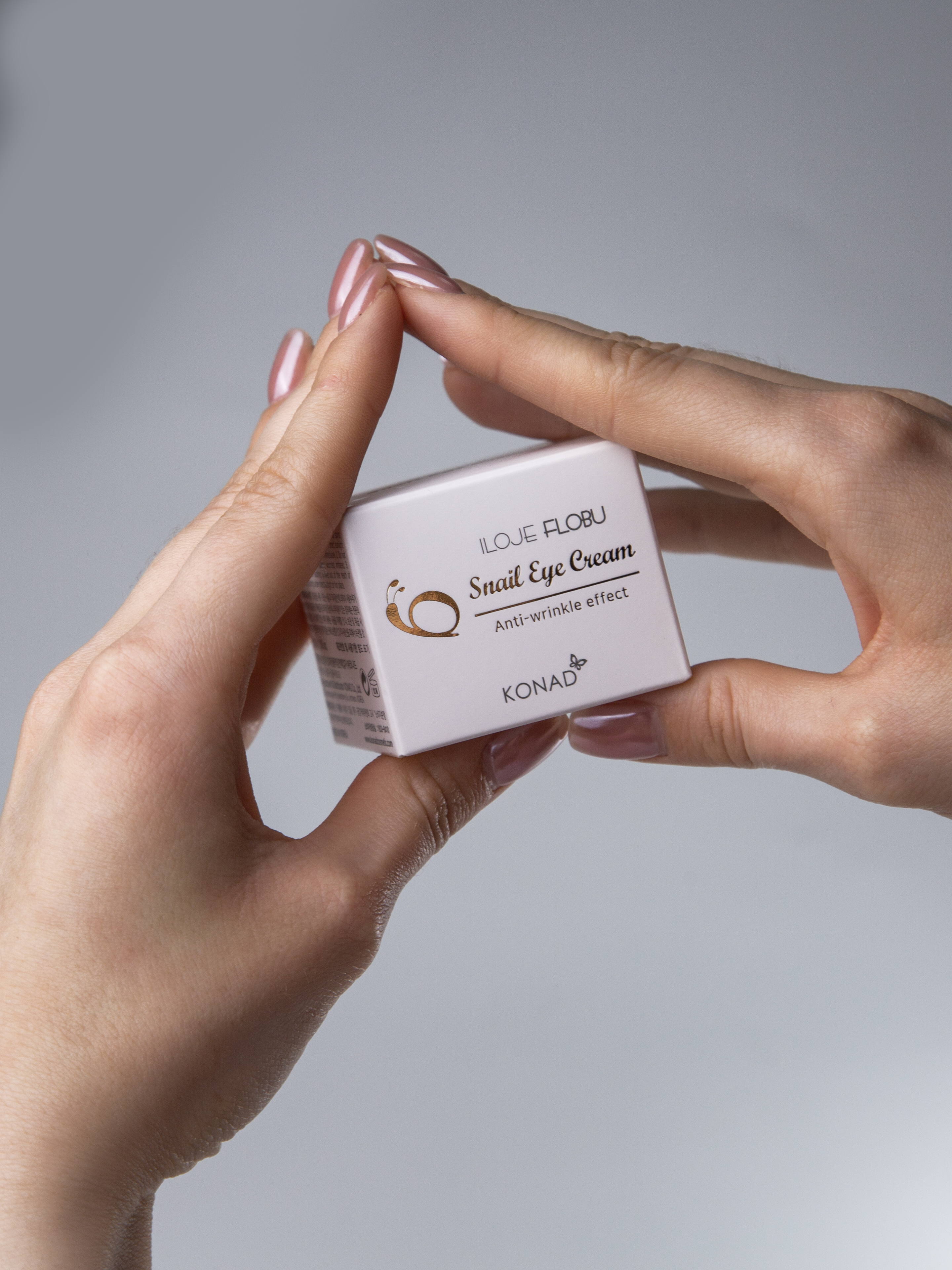 Konad Iloje Flobu Snail Eye Cream Крем для кожи вокруг глаз с муцином улитки, 30 г купить в интернет-магазине Skin-Mag
