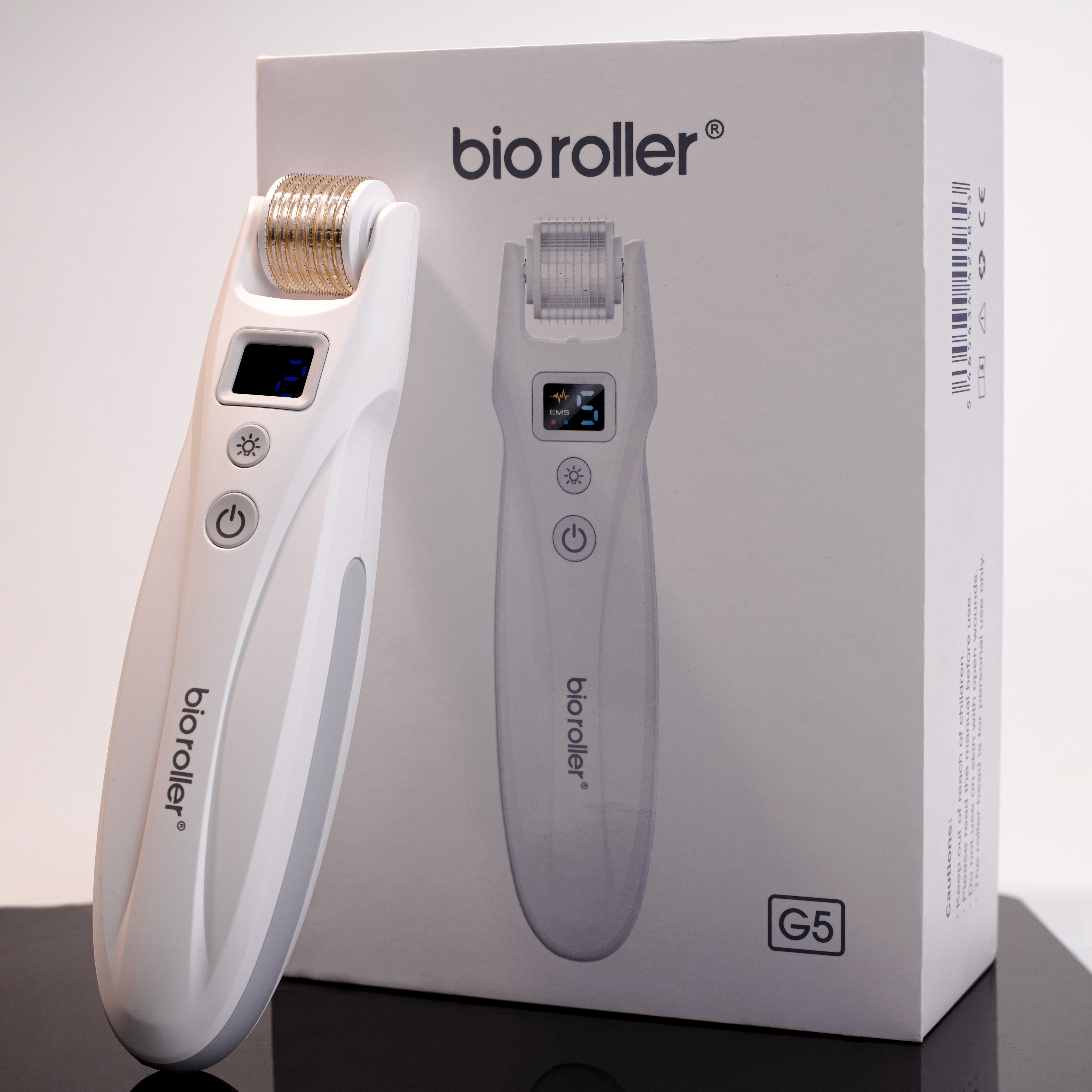 Mezonica Bio Roller G5 Аппарат для лица, тела и волос 2 в 1 / Мезороллер с 2 насадками 540 игл 0.5 мм для микронидлинга и микротоковой терапии / мезотерапия и EMS микротоки купить в интернет-магазине Skin-Mag