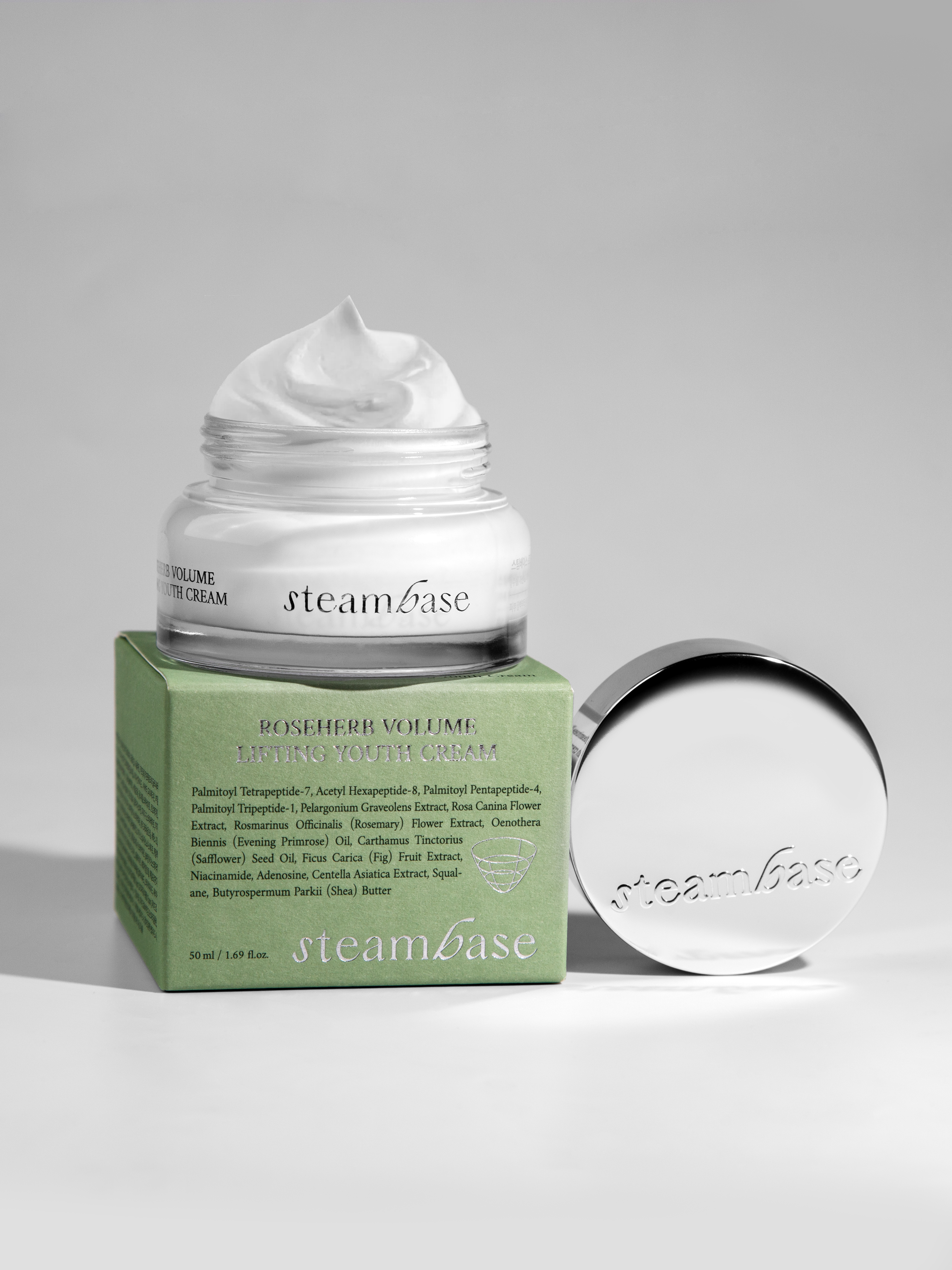 Steambase Roseherb Volume Lifting Youth Cream Крем для лифтинга лица, 50 мл купить в интернет-магазине Skin-Mag