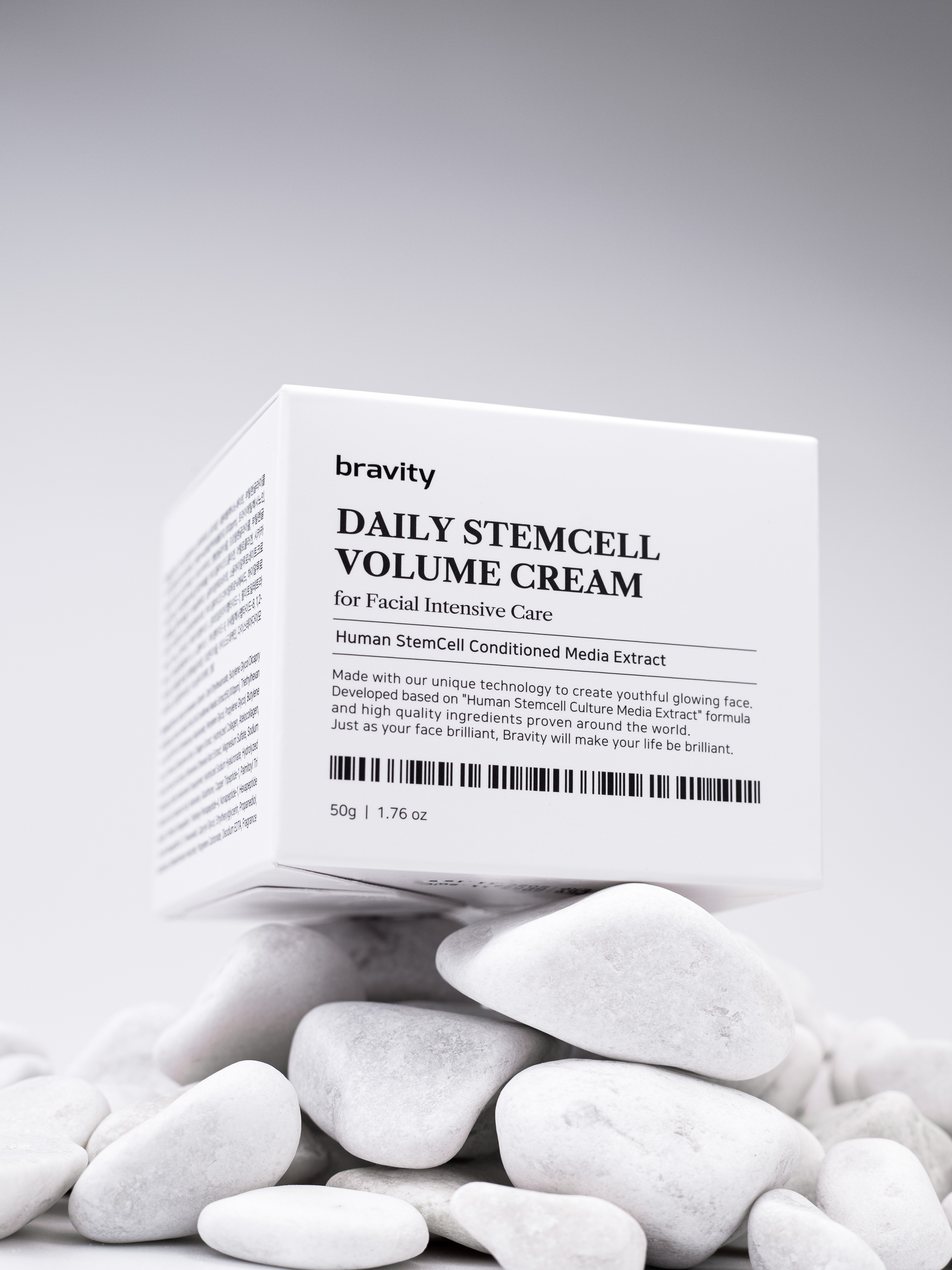 Bravity Daily StemCell Volume Cream Крем для лица интенсивный анти эйдж, 50 г купить в интернет-магазине Skin-Mag