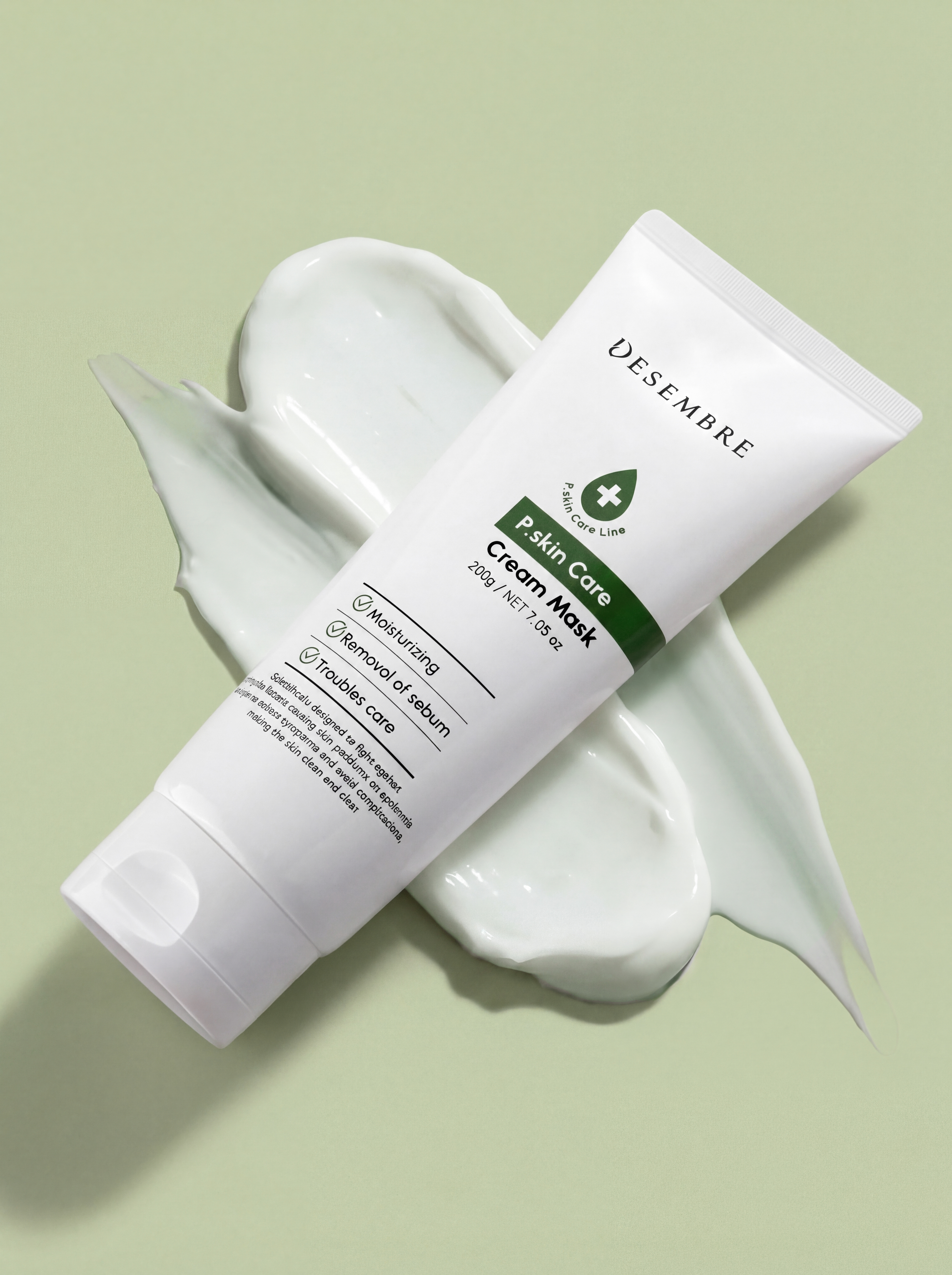 DESEMBRE MEDI EPI SCIENCE P.SKIN CARE CREAM MASK Защищающая маска для жирной и акне кожи лица, 200 г купить в интернет-магазине Skin-Mag