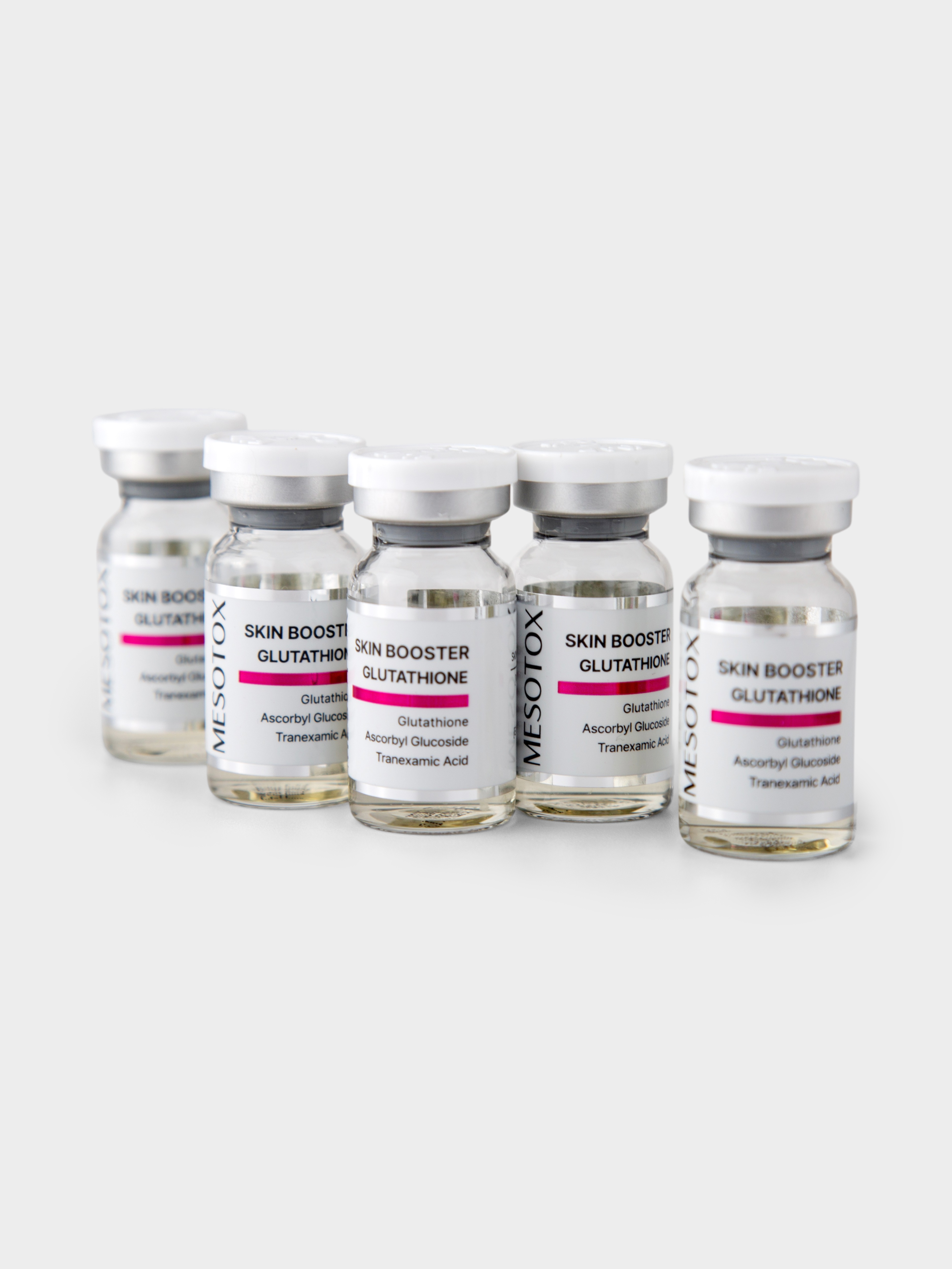 Matrigen Mesotox Skin Booster Glutathione Сыворотка-бустер для лица с глутатионом, 5 мл х 5 шт купить в интернет-магазине Skin-Mag