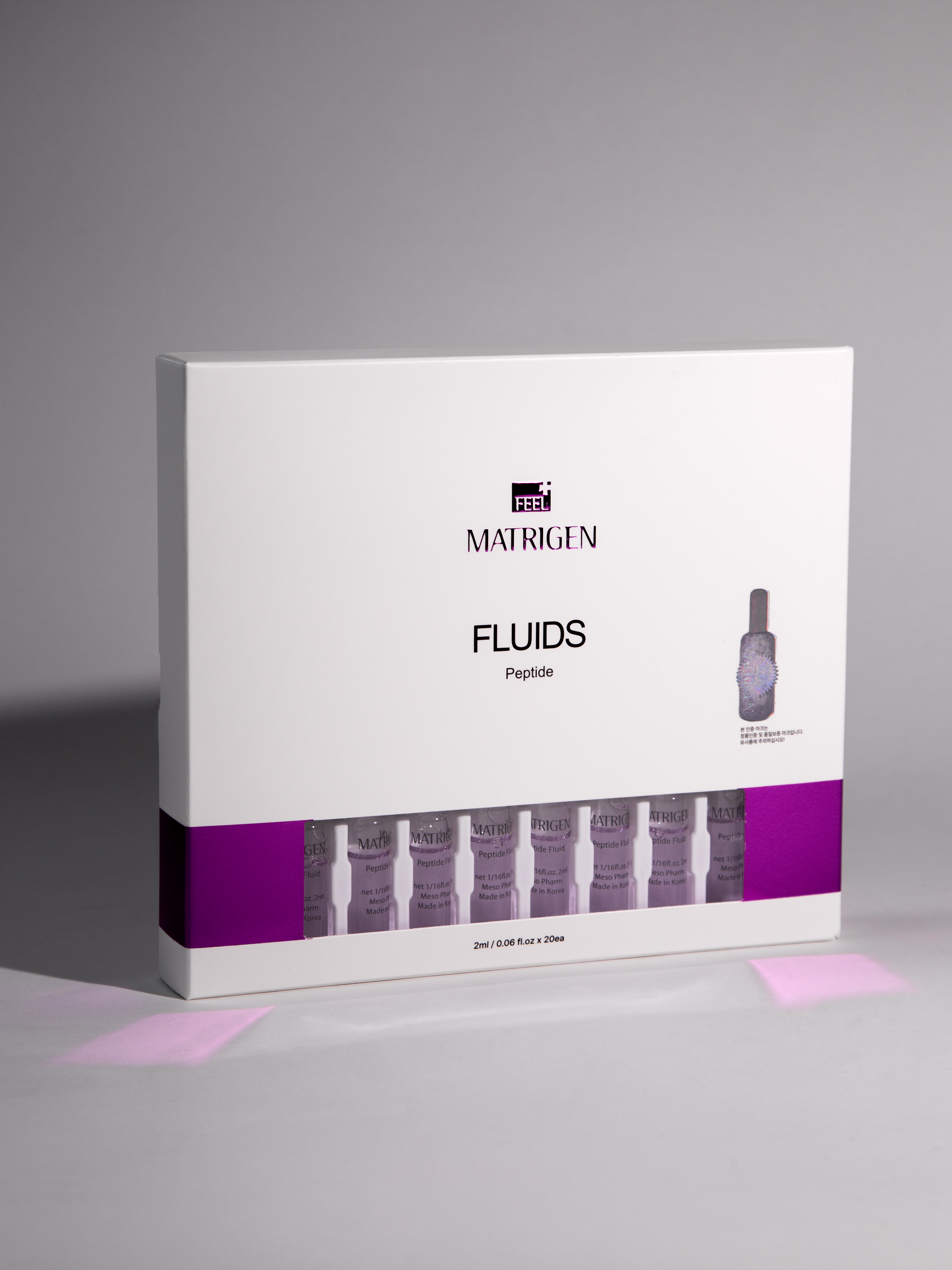 Matrigen Peptide Fluids Сыворотка - флюид для лица с пептидами, 2 мл х 20 шт купить в интернет-магазине Skin-Mag