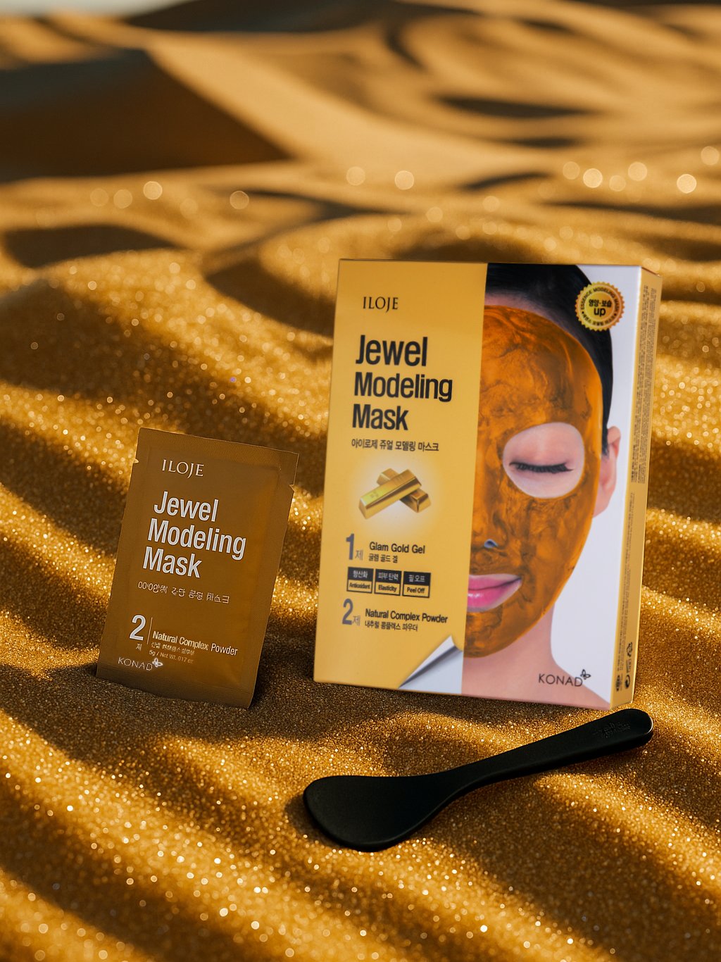 Konad Iloje Jewel Modeling Mask Glam Gold  купить в интернет-магазине Skinmag