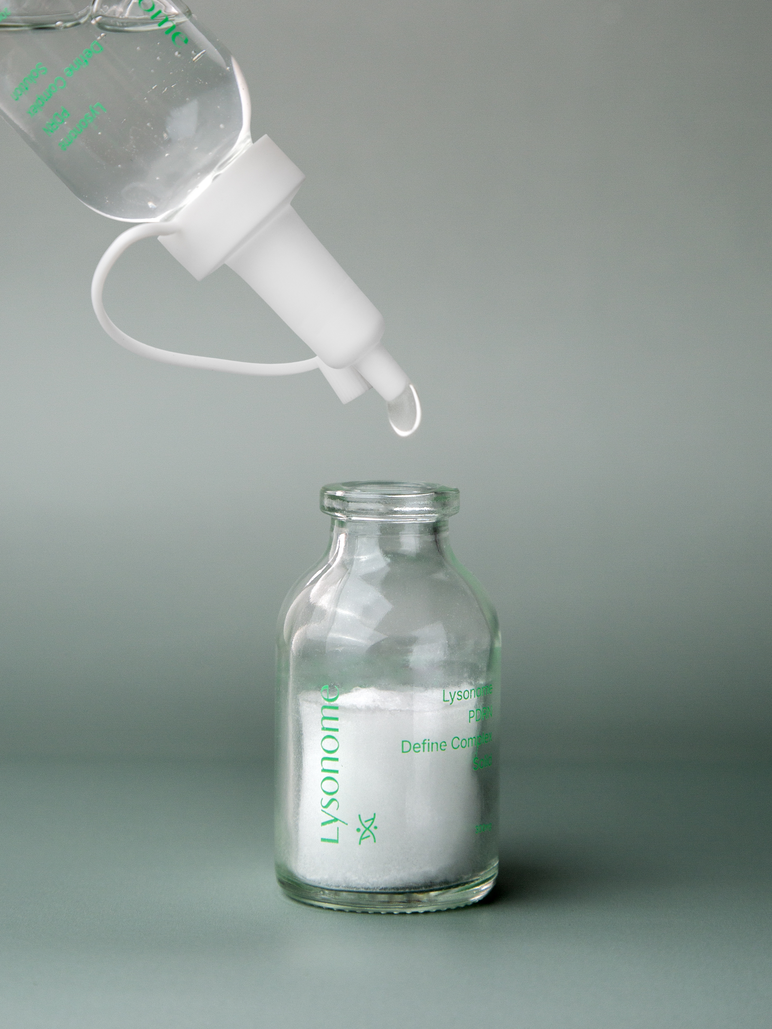 Lysonome PDRN Define Complex Freeze-Drying Сыворотка для лица с PDRN интенсивная, 20 мл х 2 шт и 300 мг х 2 шт купить в интернет-магазине Skin-Mag