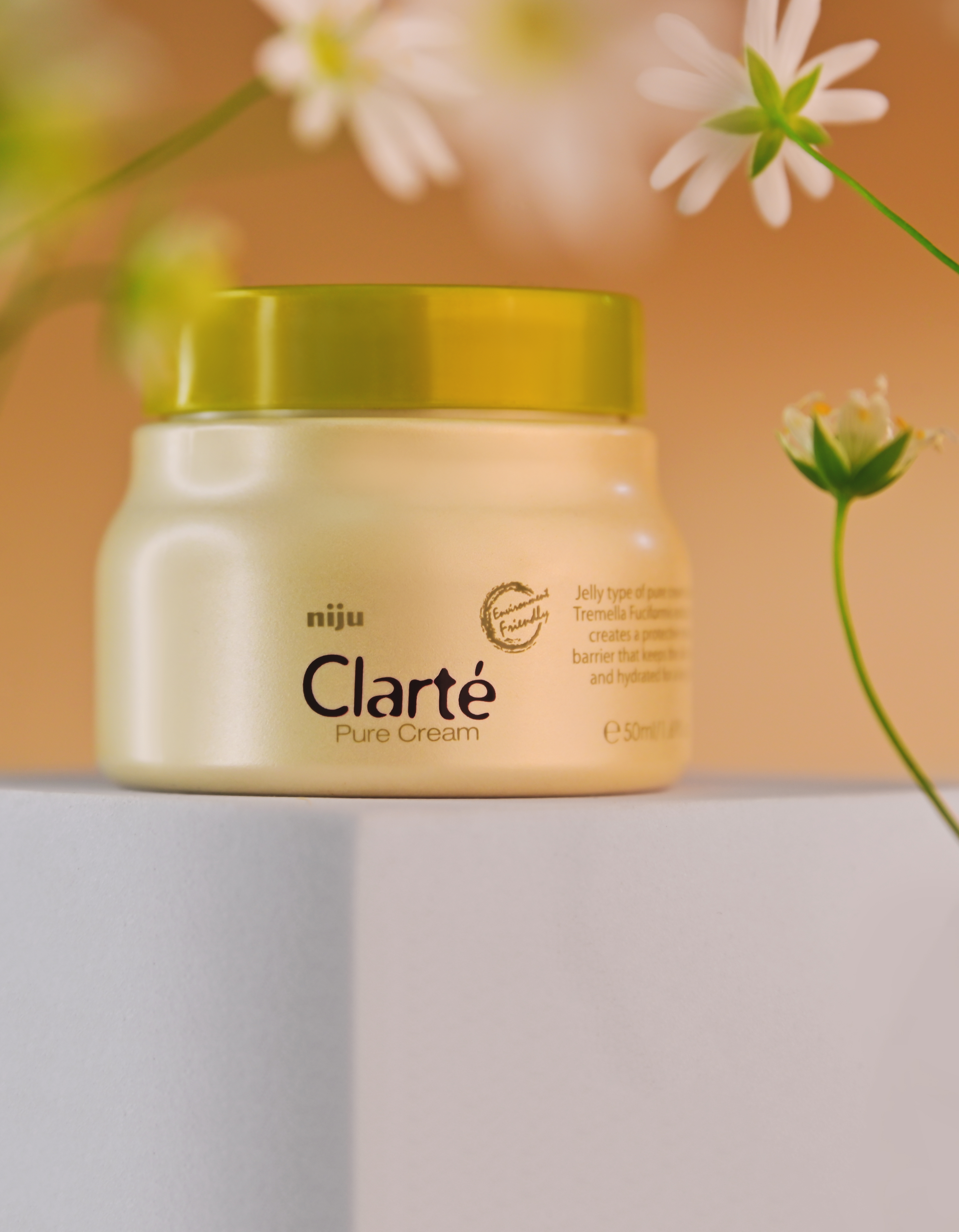 Konad niju Clarté Pure Cream Крем для лица увлажняющий с экстрактами 7- ми овощей, 50 мл купить в интернет-магазине Skin-Mag