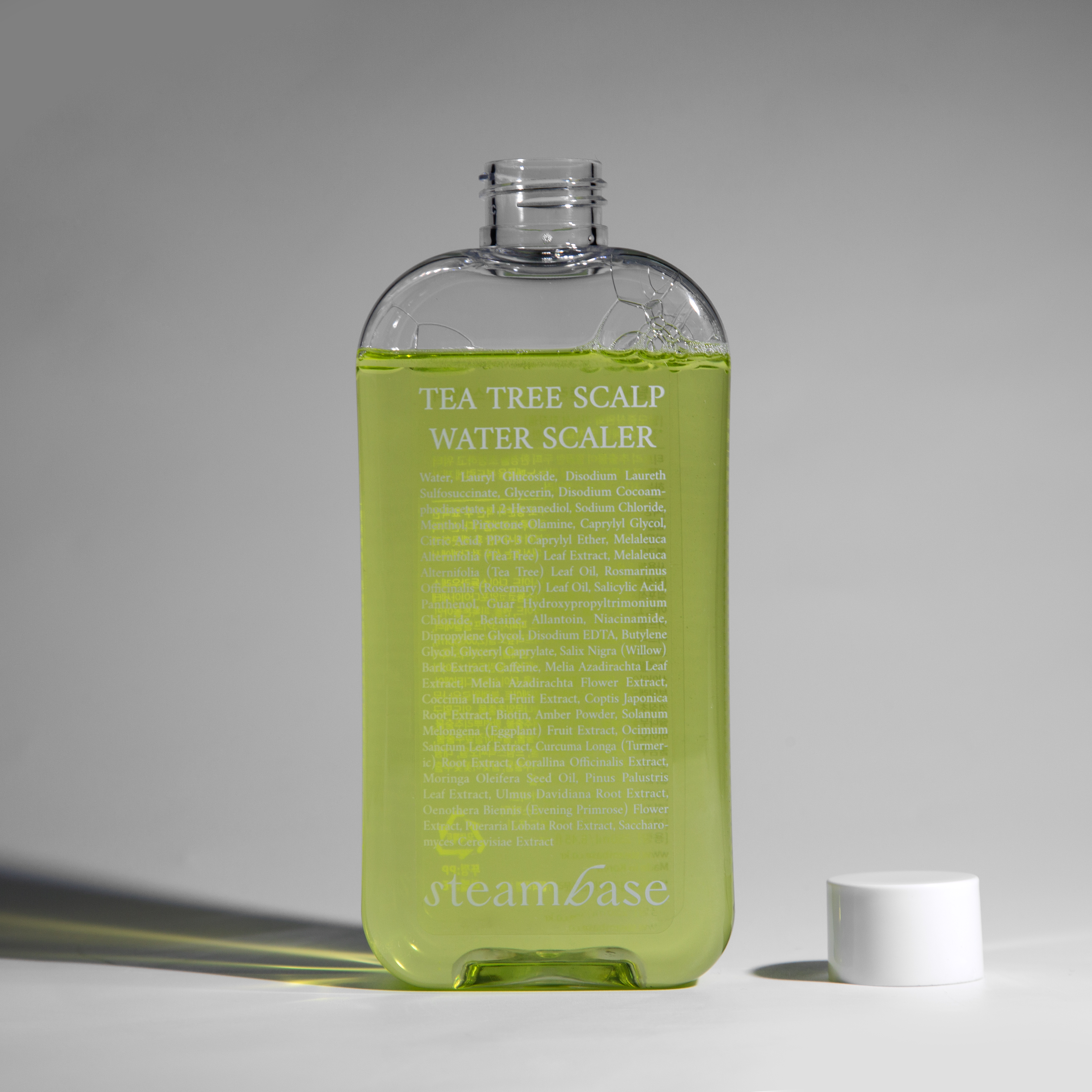 STEAMBASE TEA TREE SCALP WATER SCALER 250ml Пилинг для кожи головы с экстрактом чайного дерева, 250 мл купить в интернет-магазине Skin-Mag