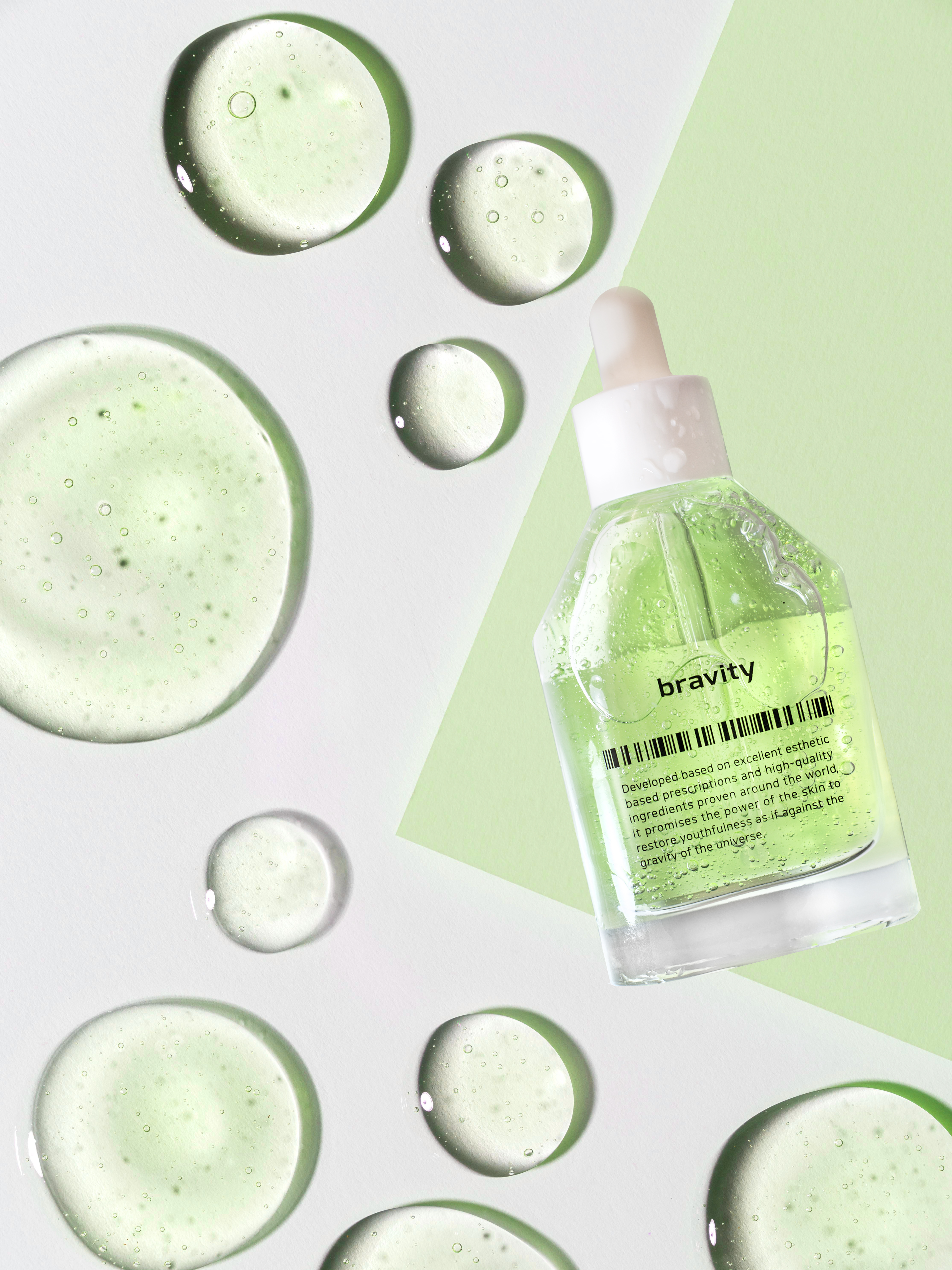 Bravity Derma Green5 Calming Elixir Сыворотка для лица успокаивающая, 40 мл купить в интернет-магазине Skin-Mag