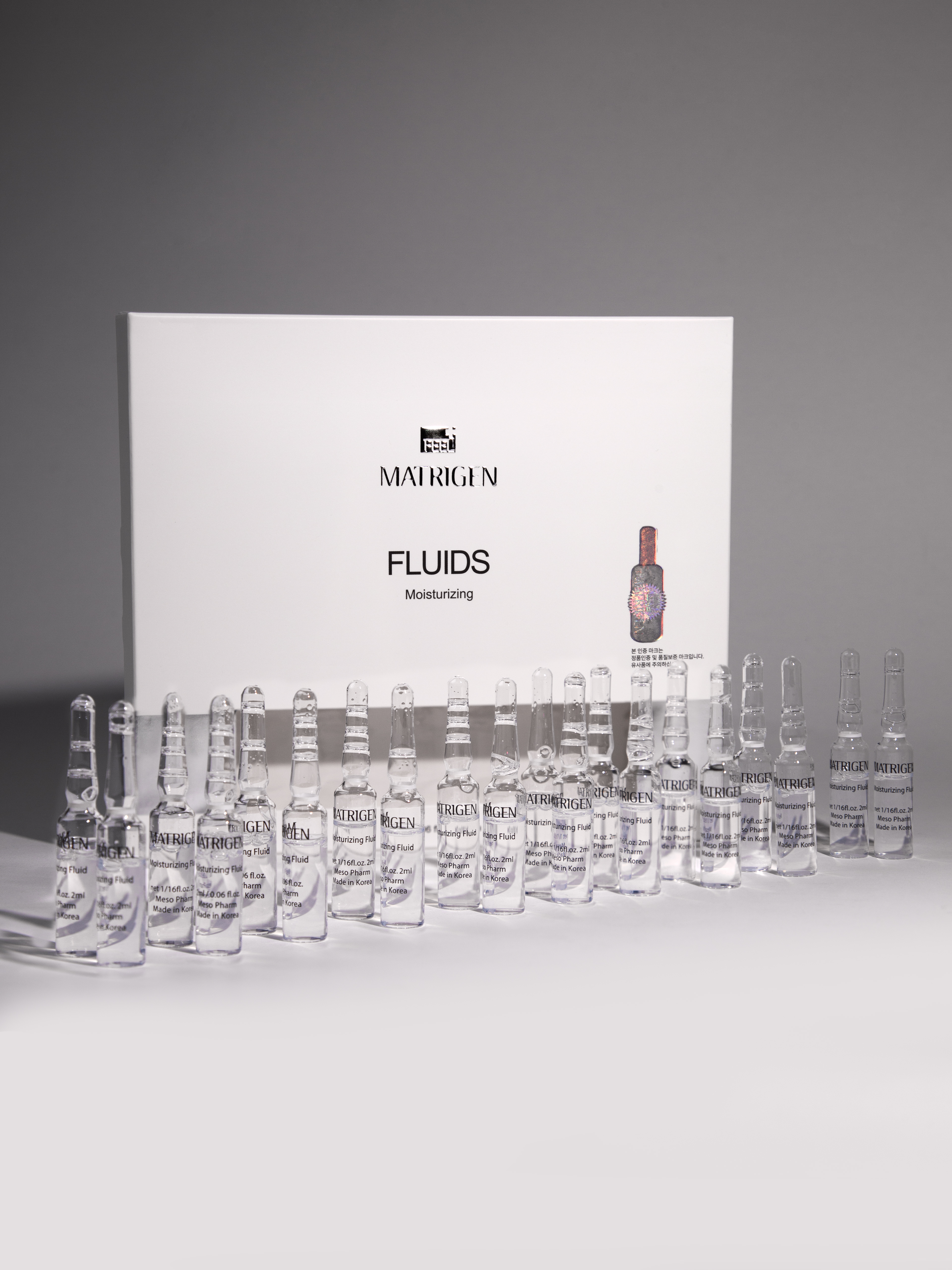 Matrigen Moisturizing Fluids Сыворотка - флюид для лица увлажняющая, 2 мл х 20 шт купить в интернет-магазине Skin-Mag