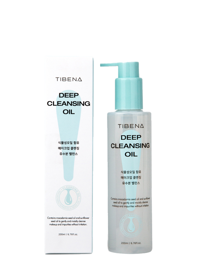 Konad Tibena Deep Cleansing Oil Гидрофильное масло для лица, 200 мл