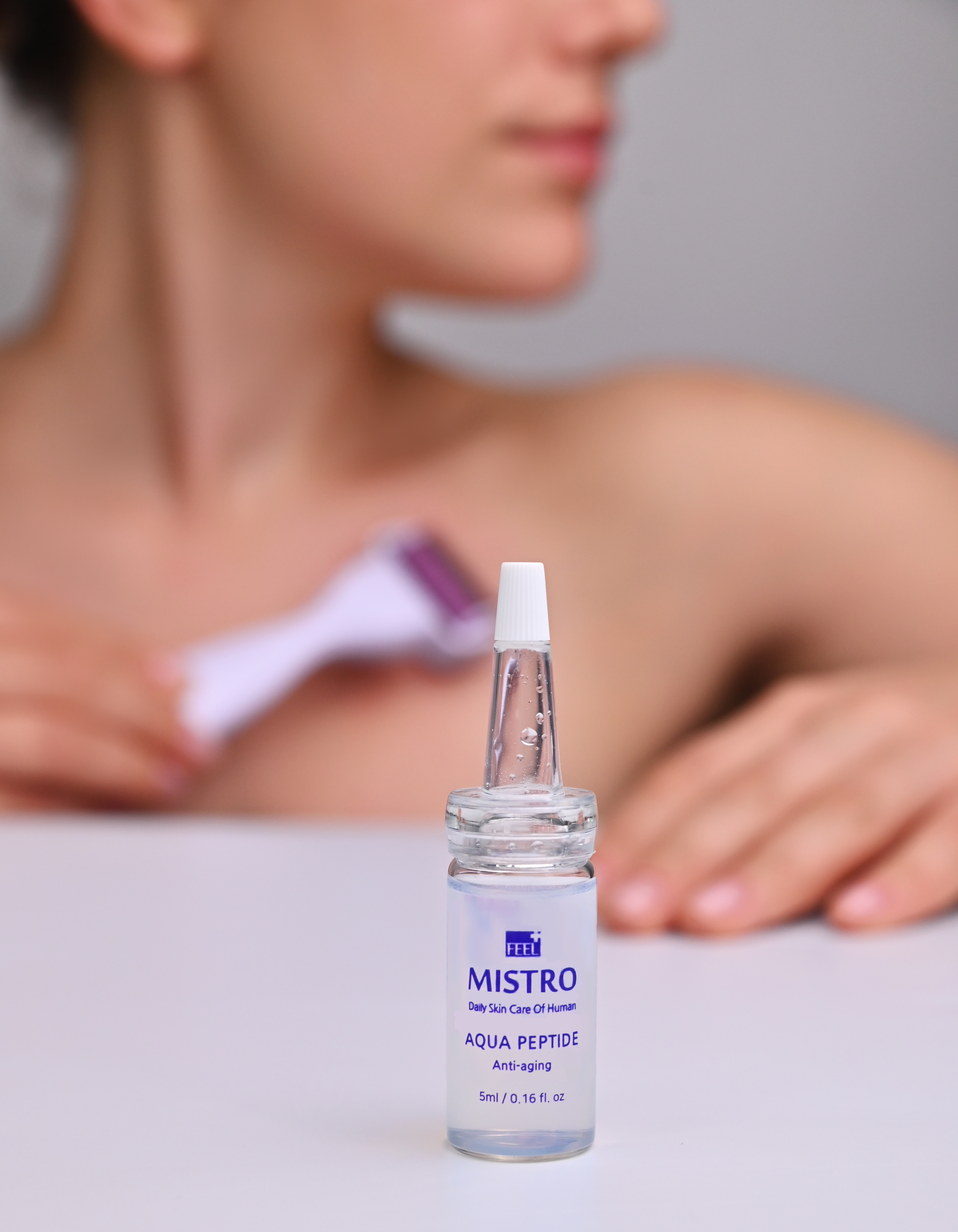Matrigen Mistro Aqua Peptide Ampoule Сыворотка для лица с ниацинамидом и пептидами, 5 мл купить в интернет-магазине Skin-Mag