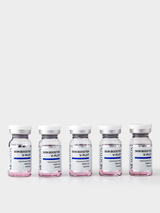 Matrigen Mesotox Skin Booster V-Plot Сыворотка-бустер для лица с НАД+ и ПДРН, 5 мл х 5 шт купить в интернет-магазине Skin-Mag