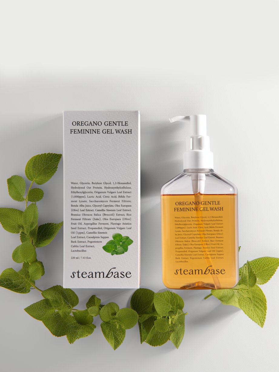 Steambase Oregano Gentle Feminine Gel Wash Гель для интимной гигиены с орегано, 220 мл купить в интернет-магазине Skinmag