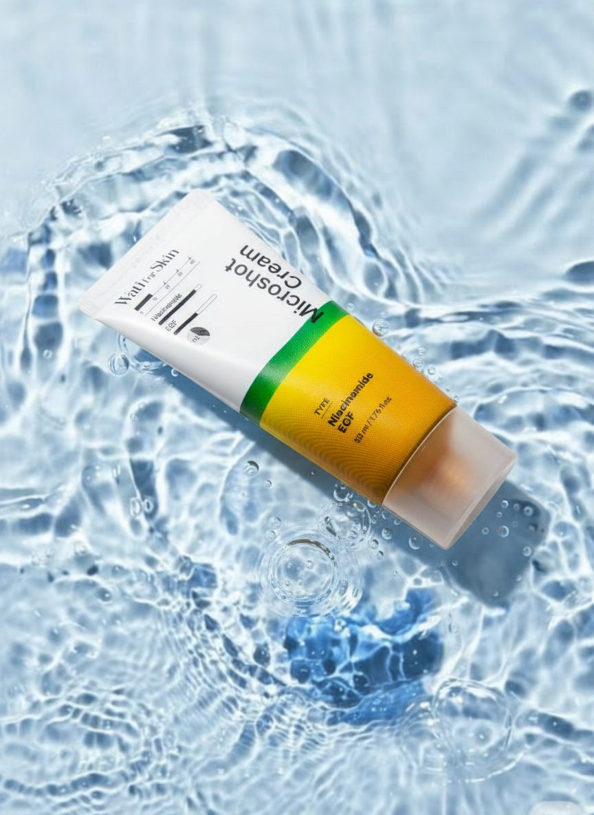 Wati For Skin Niacinamide EGF Microshot Cream Крем для лица с ниацинамидом, EGF пептидами и микроиглами, 50 мл купить в интернет-магазине Skin-Mag