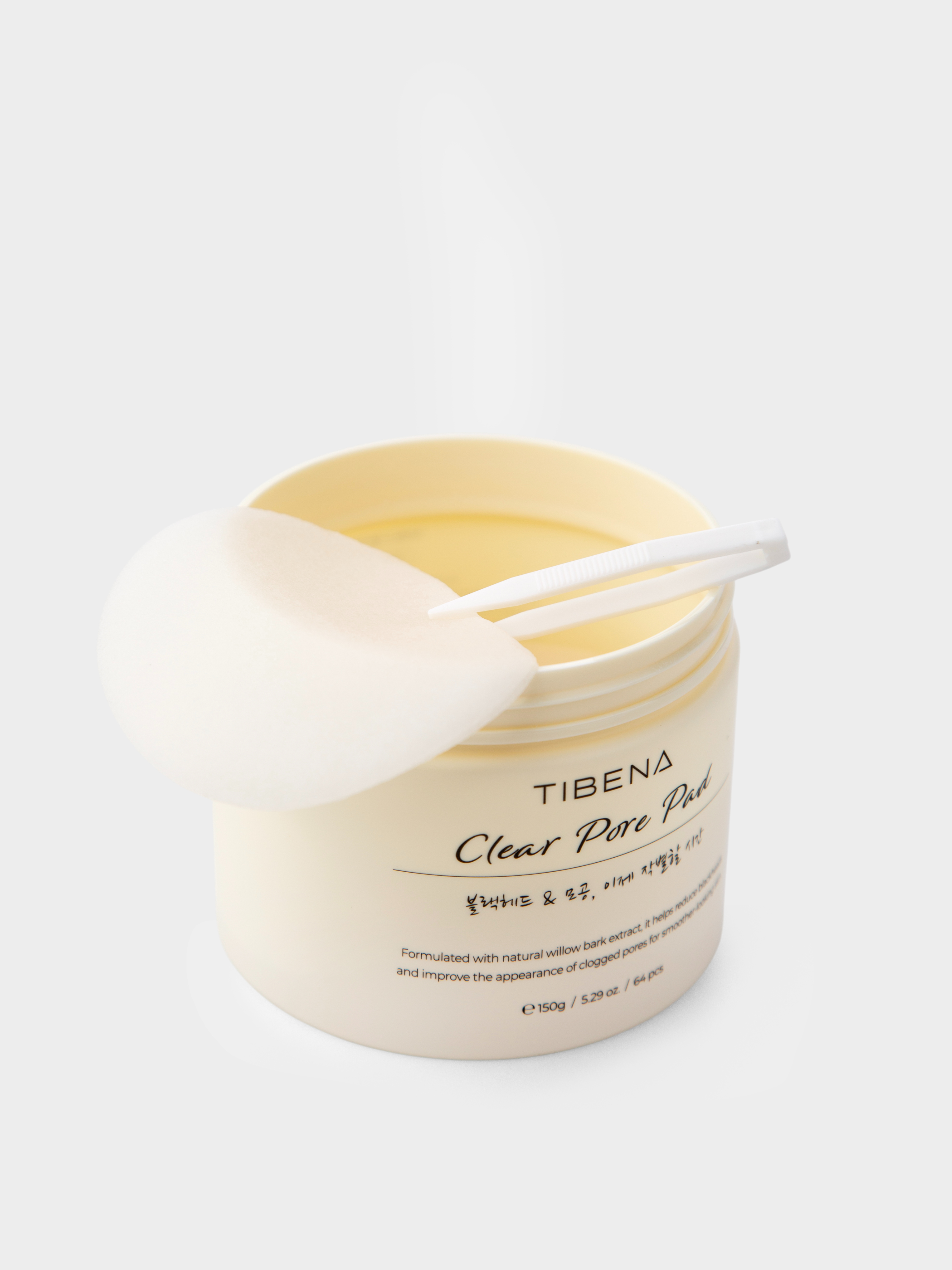 Konad Tibena Clear Pore Pad Очищающие пэды для сужения пор, 64 шт купить в интернет-магазине Skin-Mag