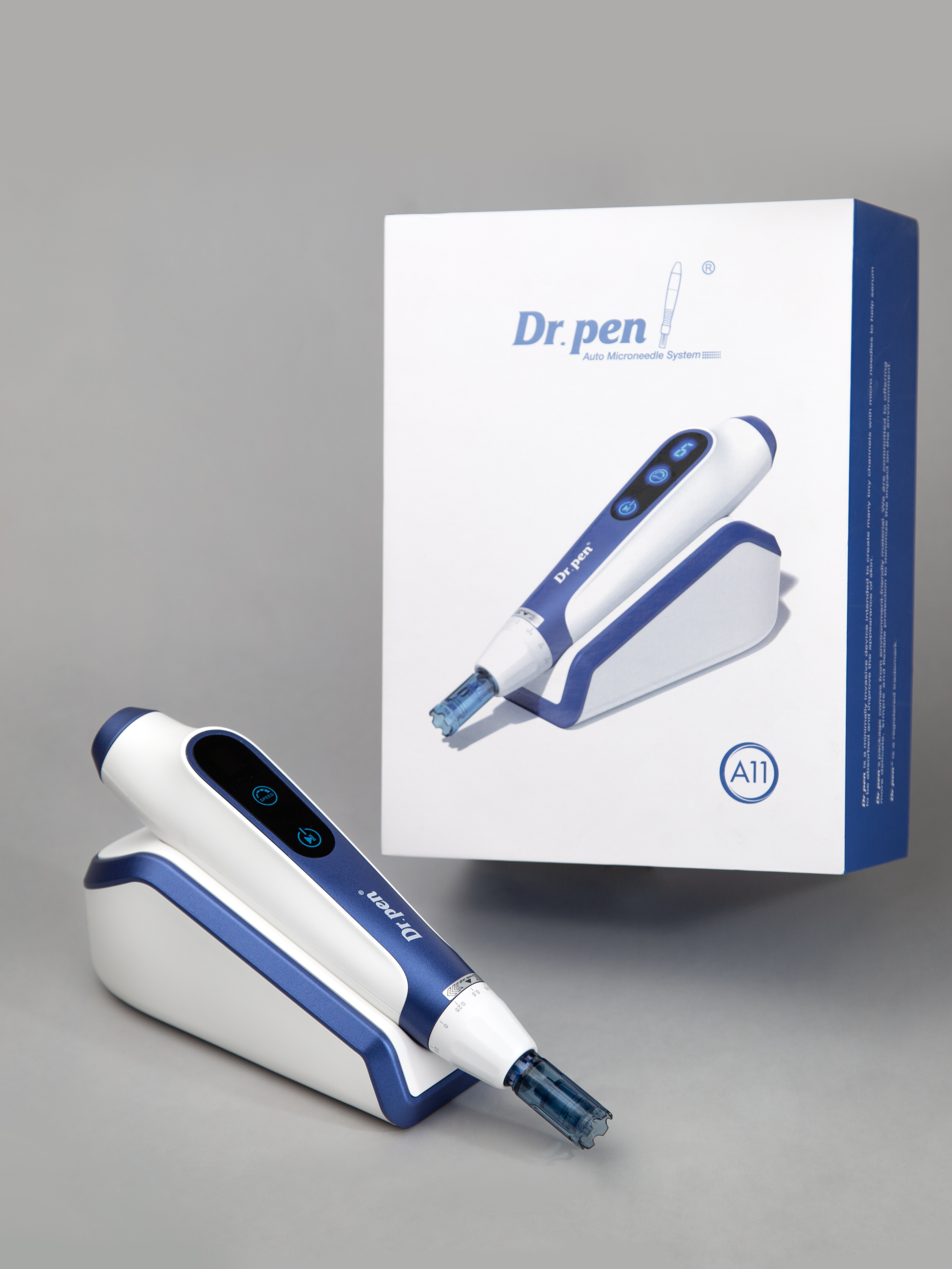Dr.pen A11 Аппарат для фракционного микроштампинга / электрический массажер для лица / дермапен а11 купить в интернет-магазине Skin-Mag