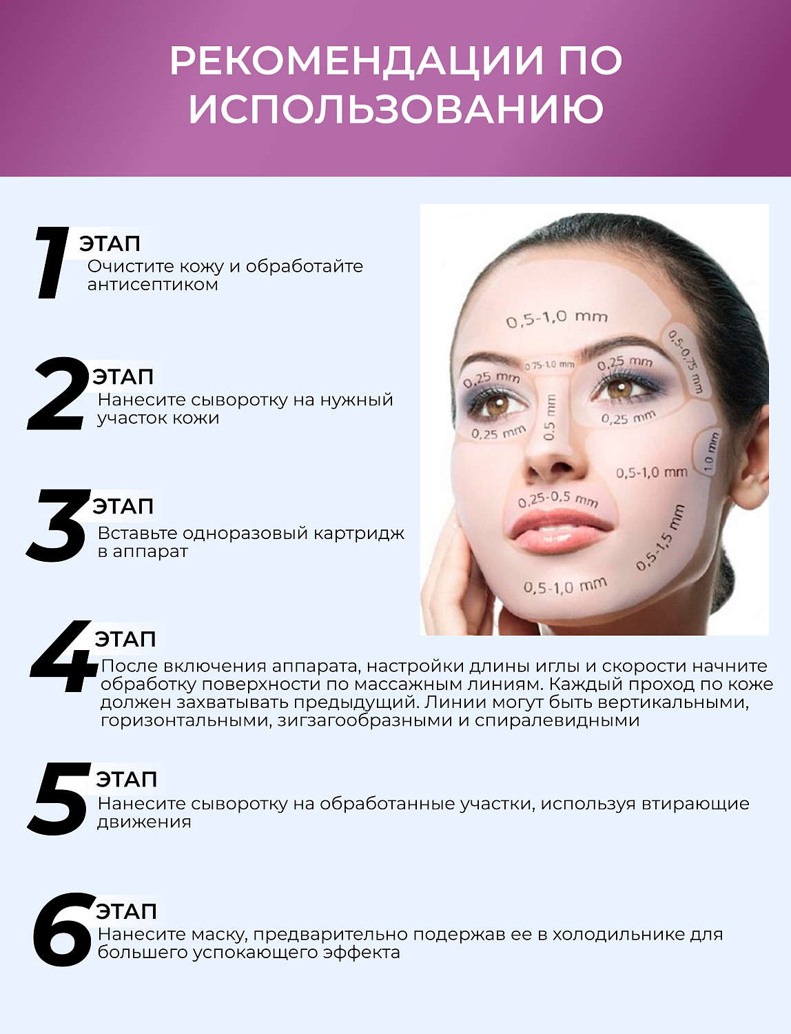 Dr.pen M7 Аппарат для фракционного микроштампинга / электрический массажер для лица / дермапен ULTIMA - M7 - W