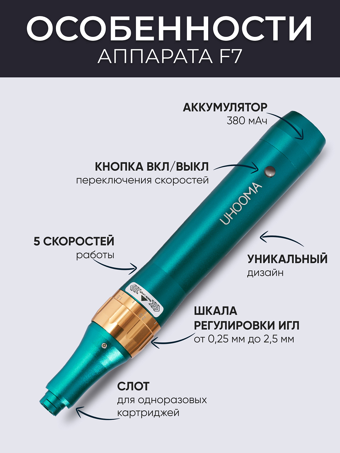 UHOOMA Дермапен  F7