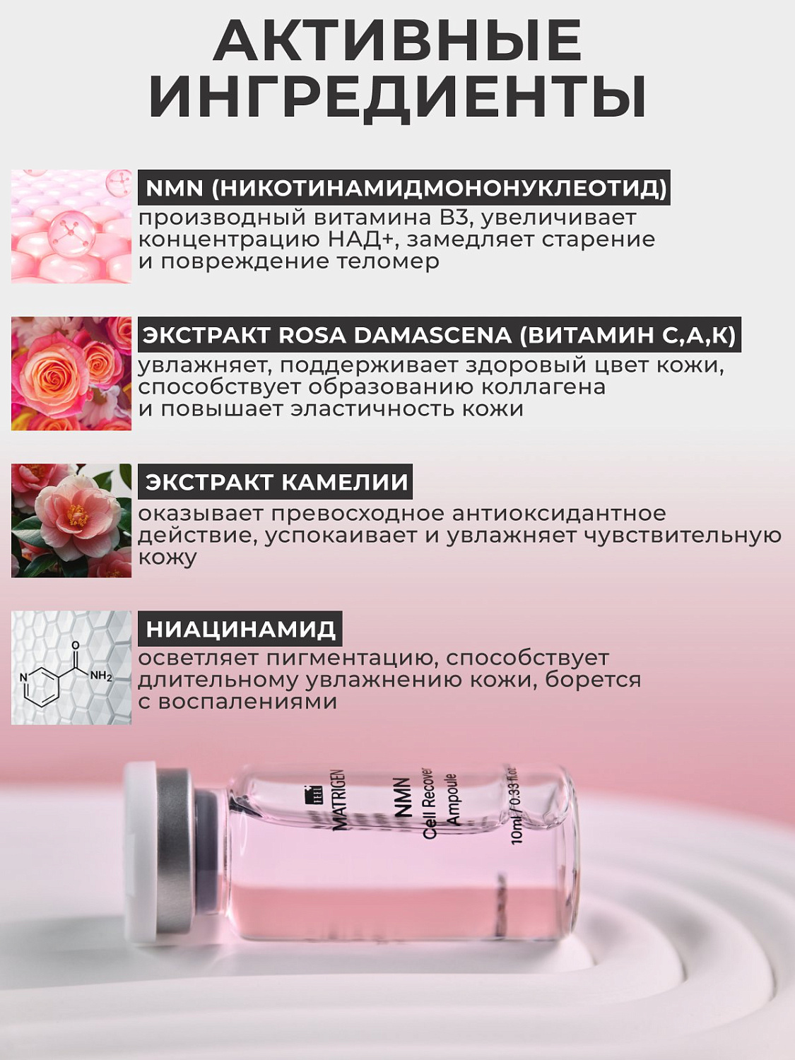 Matrigen NMN Cell Recover Ampoule 10ml*5Ea