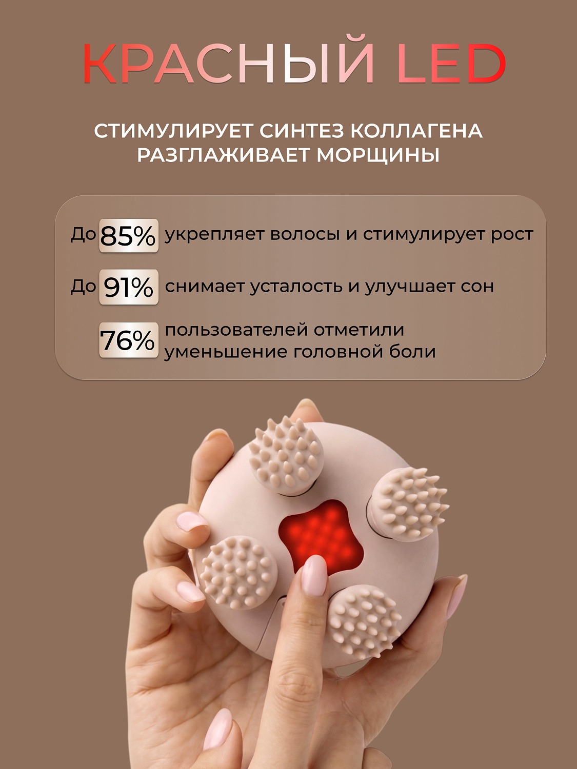 Mezonica Multifunctional Massager Массажер для головы, лица и тела