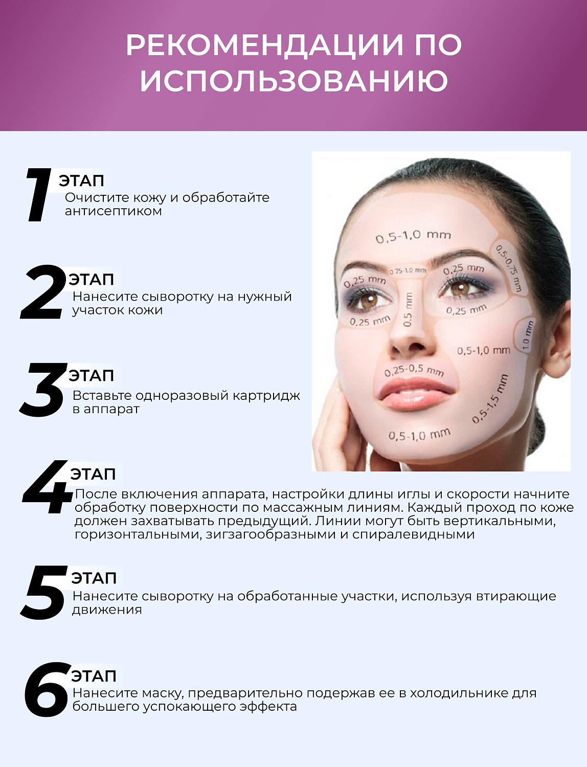 Dr.pen M7 Аппарат для фракционного микроштампинга / электрический массажер для лица / дермапен ULTIMA - M7 - W