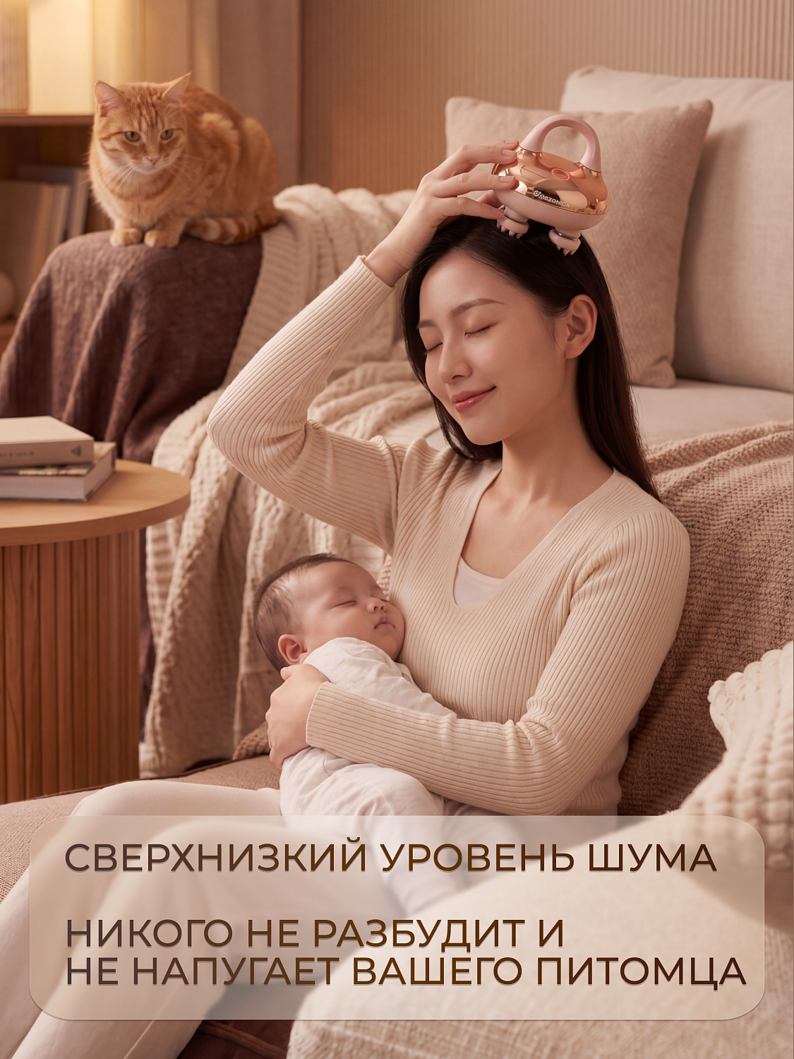 Mezonica Multifunctional Massager Массажер для головы, лица и тела