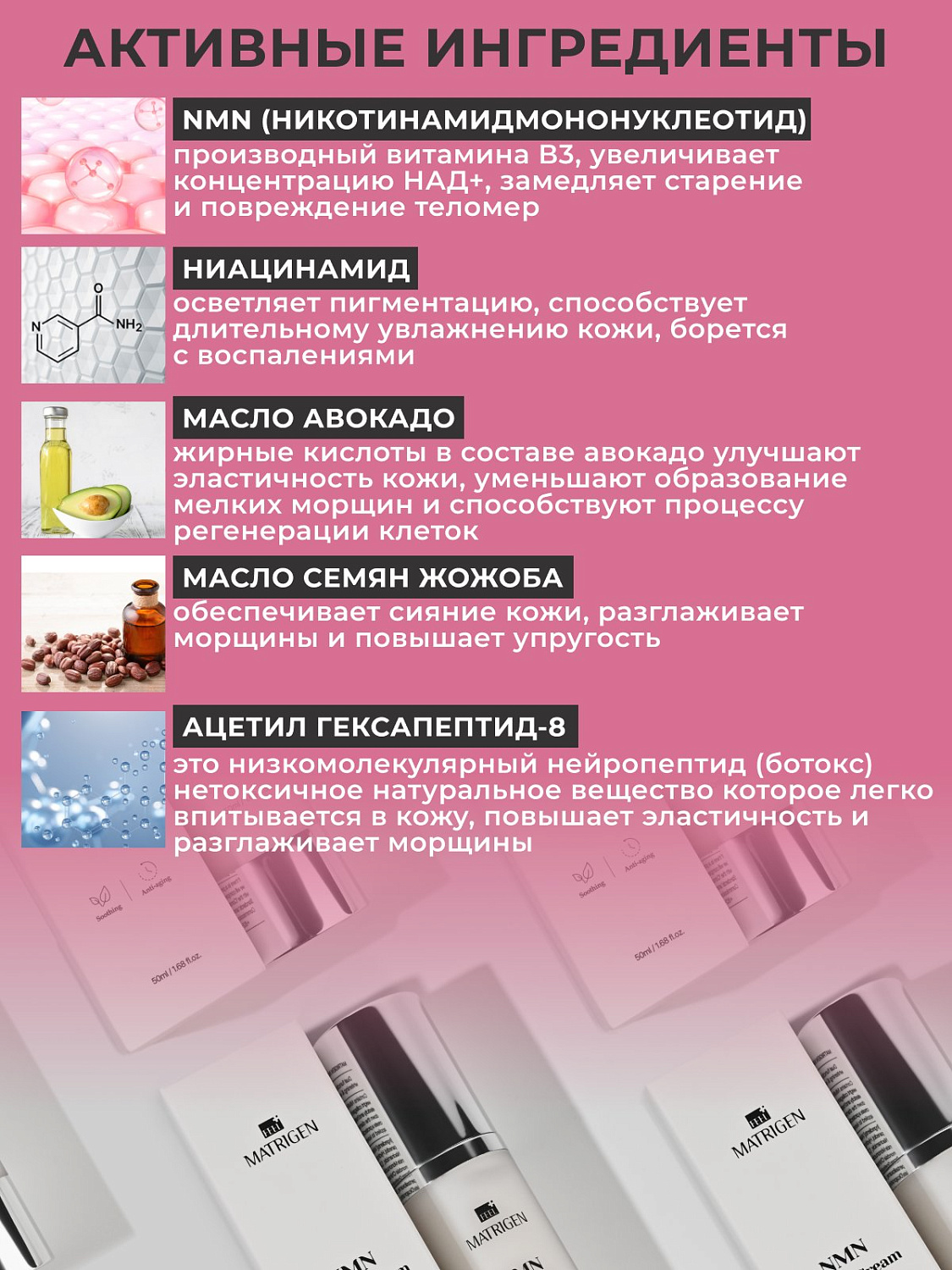 Matrigen NMN Macro Cream 50ml