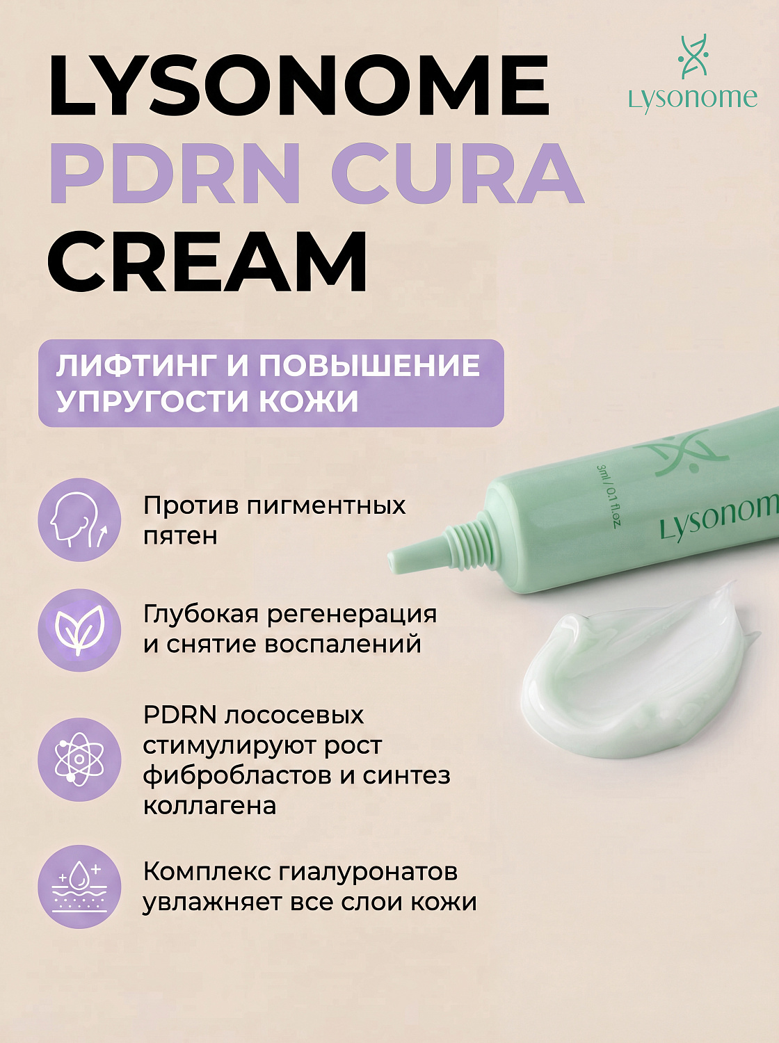 Набор средств ухода №048 Четыре крема для лица Антиэйдж с ПДРН, НМН, экзосомами и ниацинамидом, 4 х 3 мл